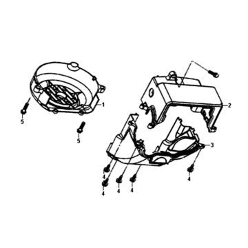 Schwungradabdeckung Sym Symphony ST euro4