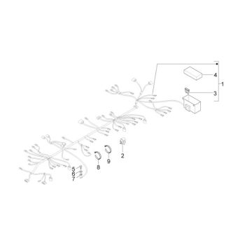 Piaggio Liberty 4-Takt-Kabelbaum