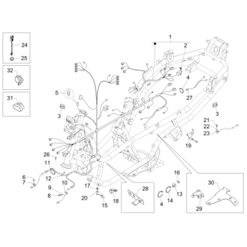 Hauptkabel Gruppe MP3 500 LT Sport 2014-2016