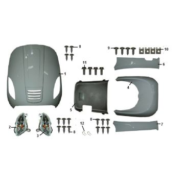Frontscheibe Riva Sport VX50S 4-Takt