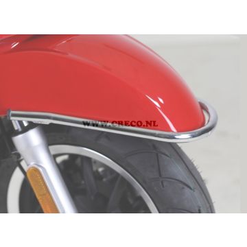 Kymco New Like verchromte Faco-Vorderkotflügelhalterung