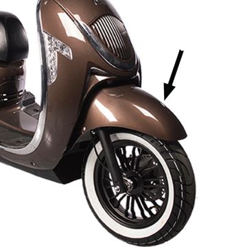 Kotflügel vorne Agm Veterano braun original