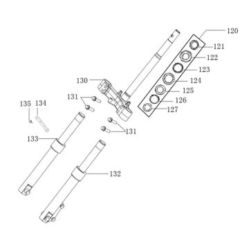 Vordergabel Agm Veterano