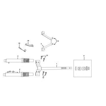 Vordergabel Rover Fun 4-Takt