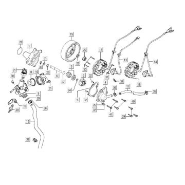 Wasserpumpe Kymco New Dink 200i
