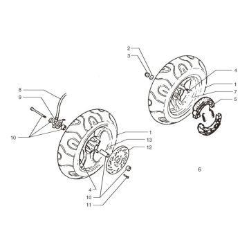 Räder Beta Ark-K AC Schädel 2010 2-Takt