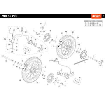 Räder Rieju MRT pro enduro grün 2010 2-Takt