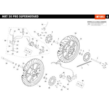 Räder Rieju MRT pro SM weiß 2010 2-Takt