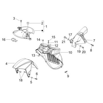 Radraum - Fender Gilera Runner 200cc VXR 4-Takt 2006