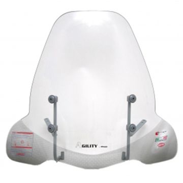 Windschutzscheibe hoch klar Kymco Agility 10-12 inch 50-125 2005-2018