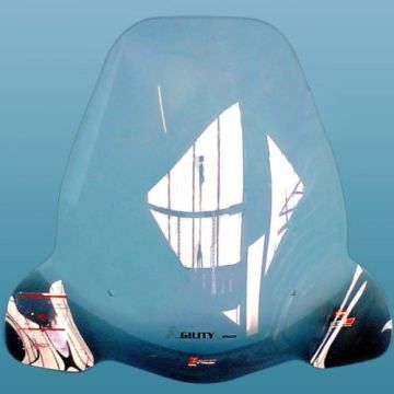 Windschutz immer noch bereit Kymco Agility 16 Zoll 50-125-150-200 2008-2013 Faco