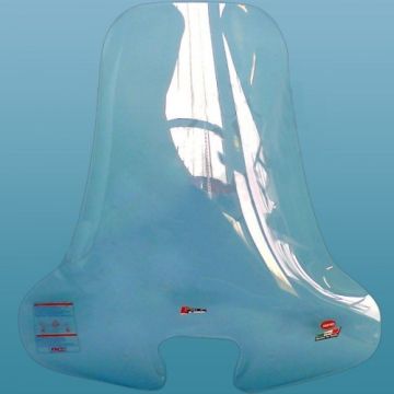 Windschutzscheibe hoch klar Piaggio Zip 2/4-Takt 2000-> Faco