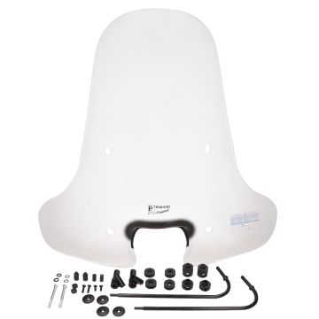 Windschutzscheibe hoch (72cm) Piaggio Zip 50cc 2/4-Takt 2000→ original 582338
