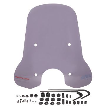 Windschutzscheibe hoch Vespa Primavera/Elettrica smoke -WI120