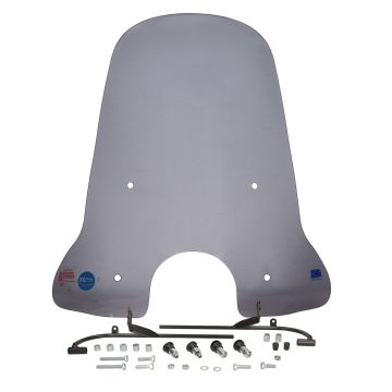 Windschutzscheibe hoch smoke Modell China LX AGM VX/Napoli/Riva/Lux/C50/HT/RL/Venice/Tivoli/Felice/GTS Toscana/Novantic/Rimini/Cashmere (runder Scheinwerfer) Regia, made in der EU