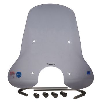 Windschutzscheibe hoch smoke (72 cm)Vespa Primavera 50-125-150cc/Elettrica Regia, made in der EU