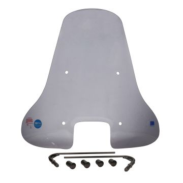 Windschutzscheibe hoch smoke (75 cm) Vespa S 50-125-150cc Regia, made in der EU