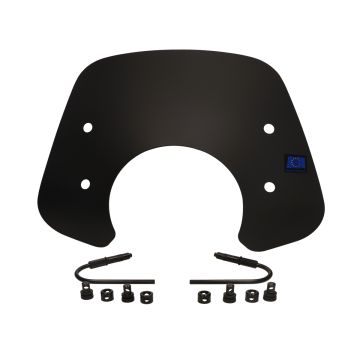 Windschutzscheibe klein/sport mattschwarz Vespa GTS 125-300 2019-Mai 2022