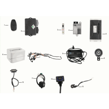 Kabelbaum Assy/Akku/Ladegerät Yadea C1S