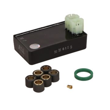 Konversion/Boost eingestellt von 25 km/h auf 45 km/h Sym Mio E2