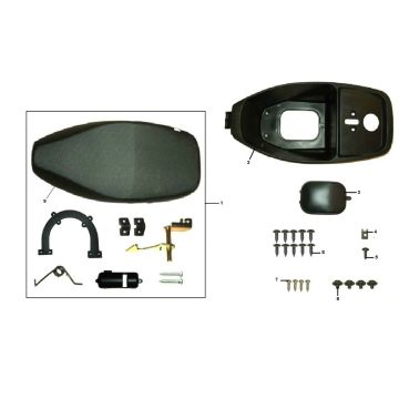 Sattel Buddy Box Riva Sport VX50S 4-Takt