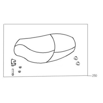 Sattel Senzo SP flat anthrazit