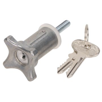 Bolzen mit Seitenkappen+Schloss Zundapp 517-10.69