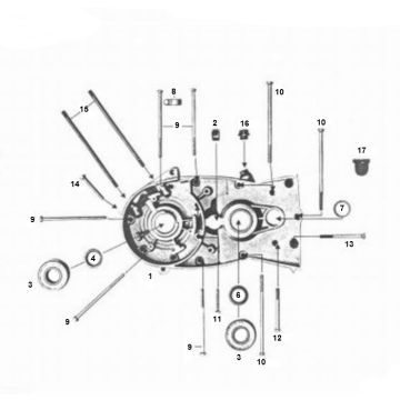 Zundapp Carter Links 4 beschleunigen den alten Typ