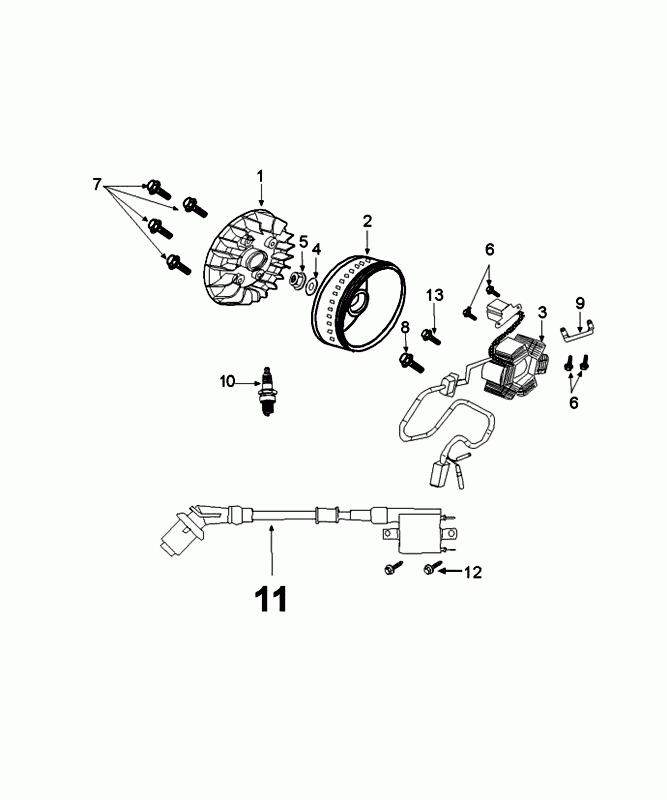 Zündung Teil Peugeot Tweet Evo Euro4