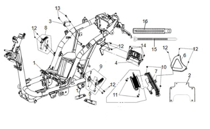Sym E-Fiddle Rahmenkörper