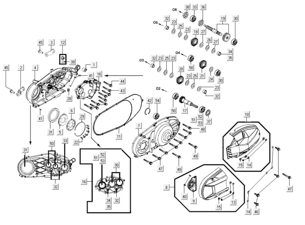 Antriebswelle Kymco Myroad 700i