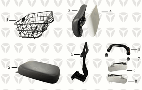 Zubehör 1 Yadea Y1S