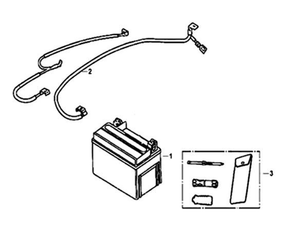 Accu - gereedschap Sym Crox 50 E4