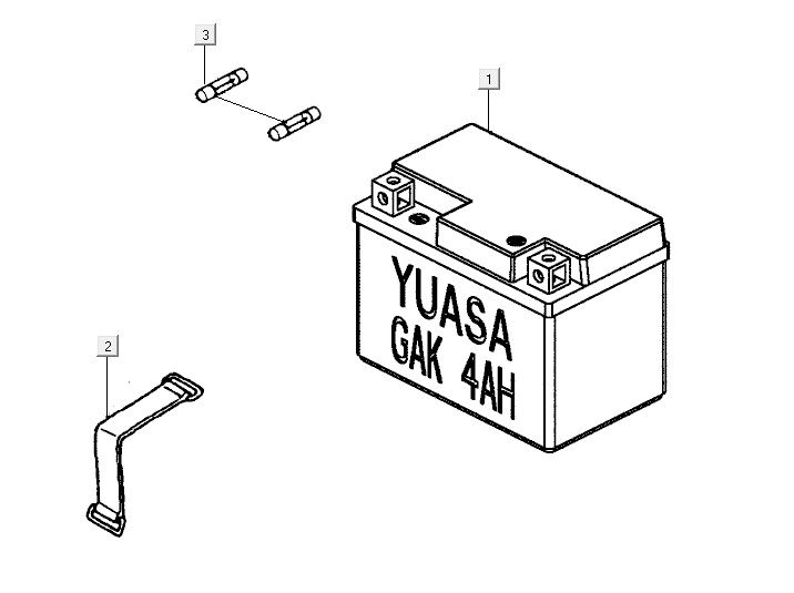 Batterie AGILITY CITY 16 4T 150