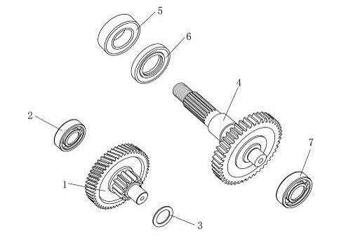Hinterachse AGM Venom weiß