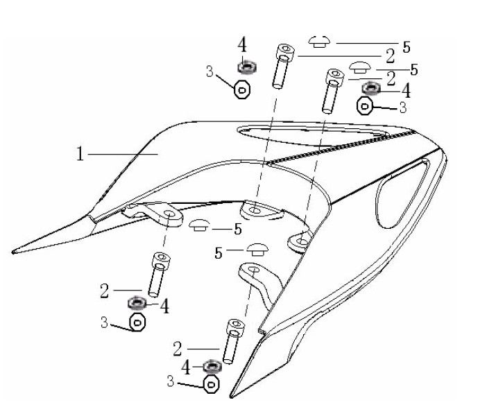 Heckträger Generic Ideo schwarz 2010 2-Takt 25