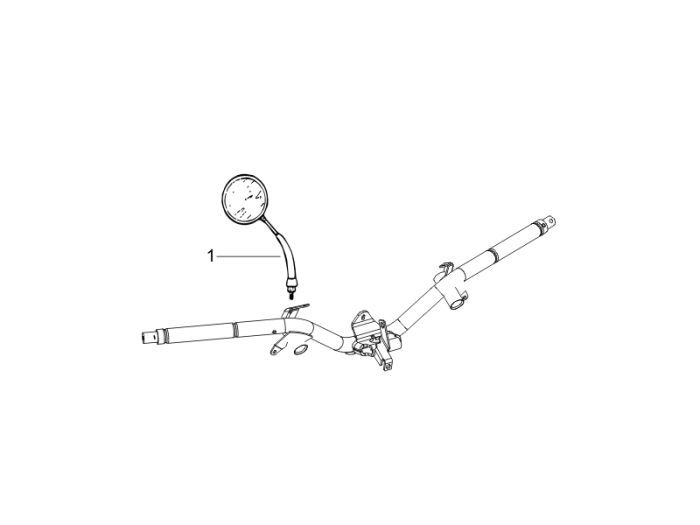 Spiegel Piaggio Liberty 4-Takt