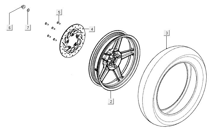 Hinterrad AGILITY CITY 16 4T 150