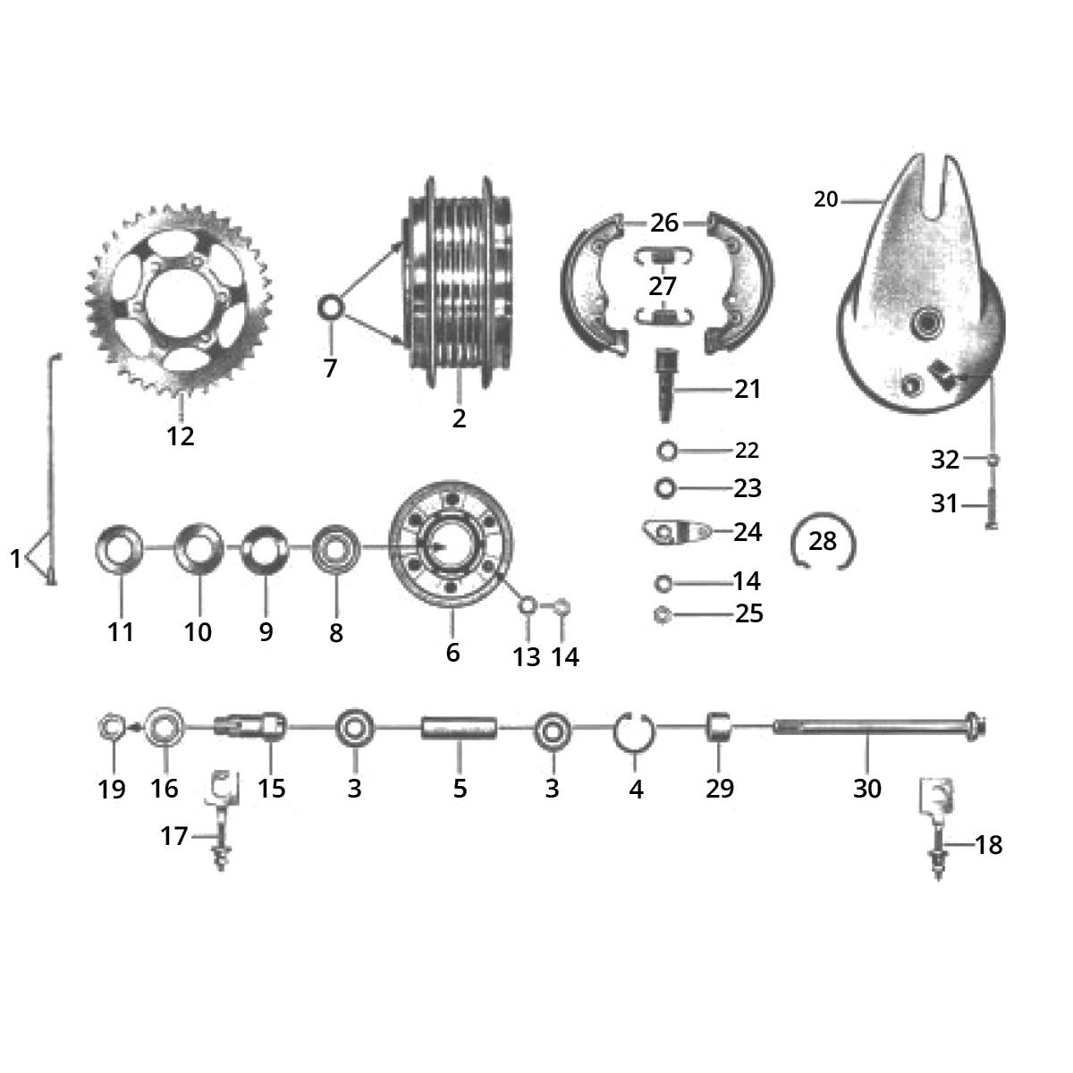 Zündapp GTS 50 517-40L5 Heckantrieb
