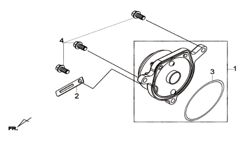 Sym Joymax 300I ABS E3 2014-2016 Schutzhaube