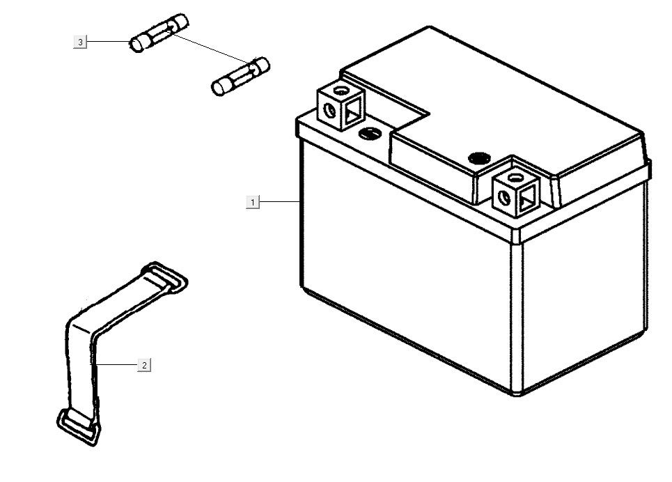 Battery Kymco Super8 R E5