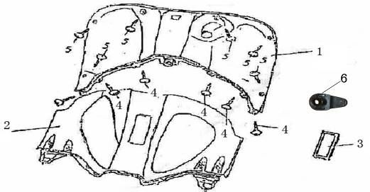 Beinschild AGM GT blau