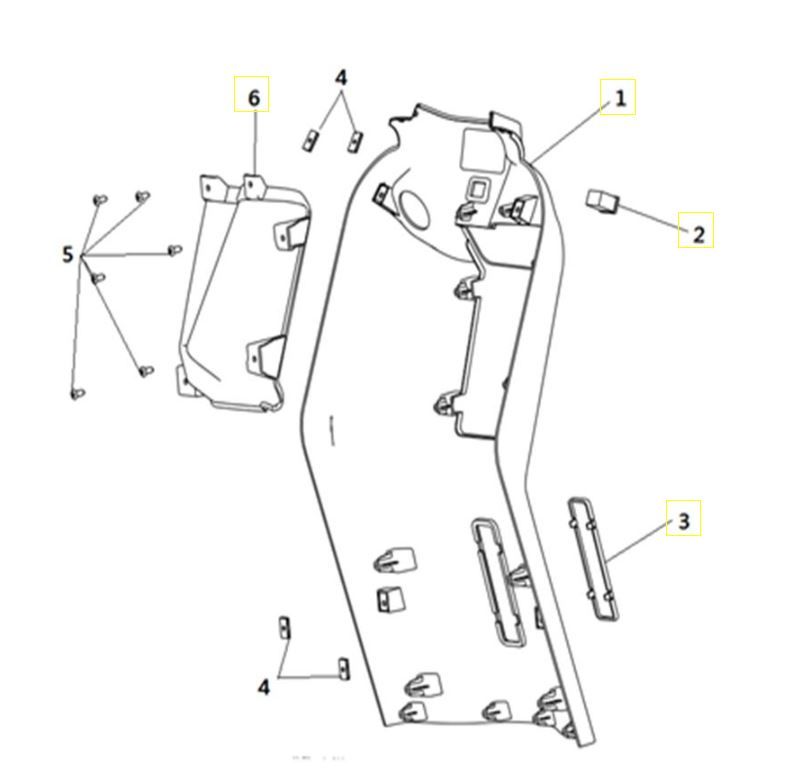 Beinschild Goccia GEV2000-Beenschild Goccia GEV2000