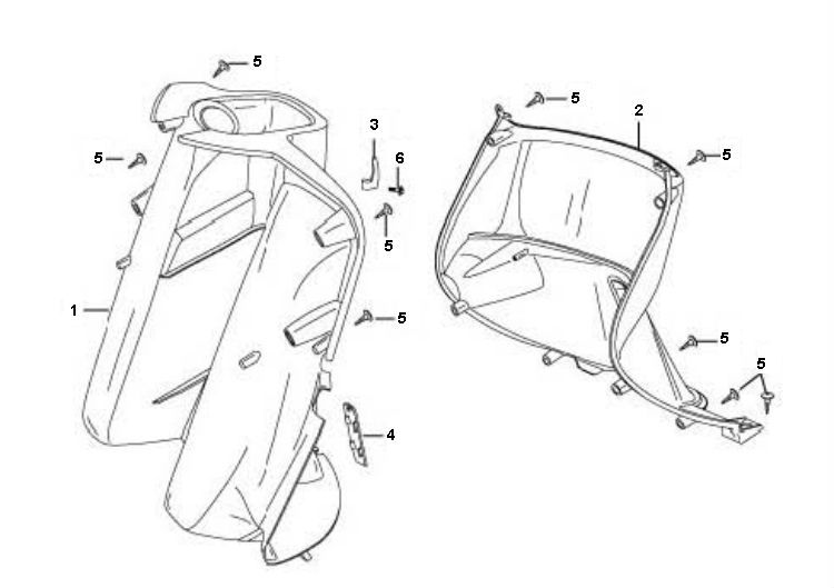 Beinschild Viraggio Intelli 4-Takt