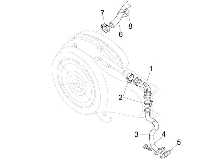 SLS Filter Piaggio Fly 4-Takt