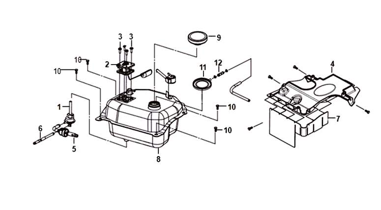 Benzintank Benzin Schwimmer Sym Jet 14