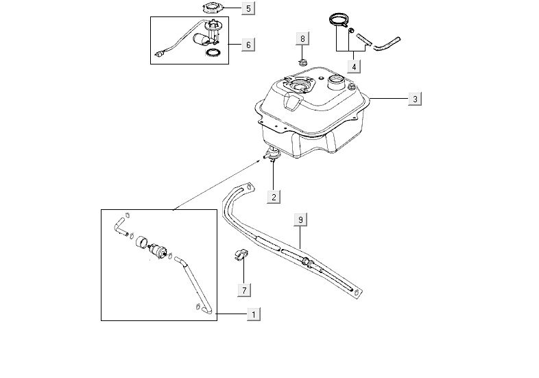 Benzintank Kymco Agility RS 4-Takt weiß 11