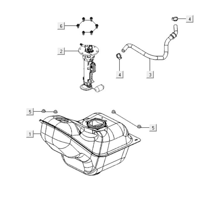 Benzintank Kymco Downtown 300i weiß