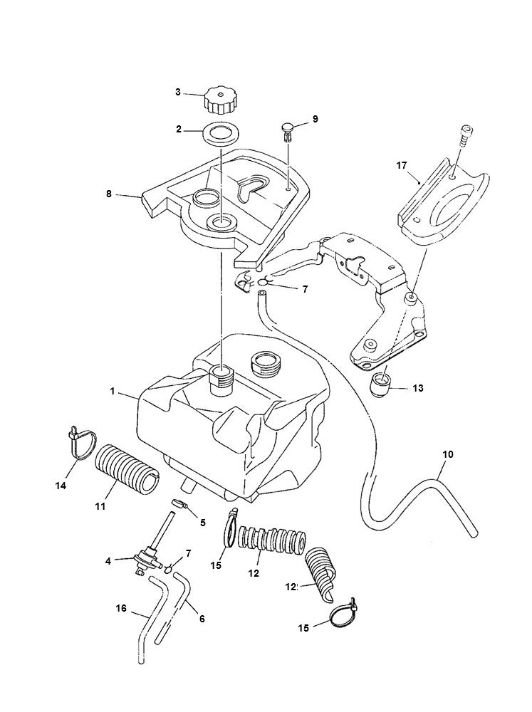 Benzintank Yamaha Neos 2-Takt (2003 bis 2008)