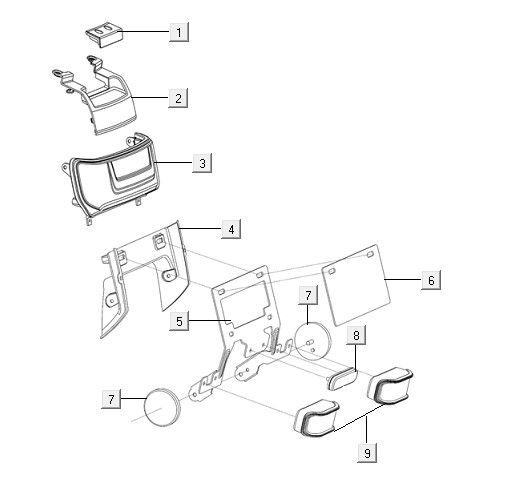 Rücklicht Niu NQI Cargo